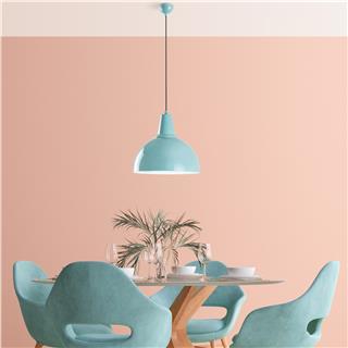 Metal Sıvama Tekli Sarkıt Parlak Turkuaz Kure-30-Nus-2451-Turquoıse
