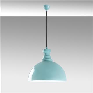 Metal Sıvama Tekli Sarkıt Parlak Turkuaz Kure-40-228-Turquoıse