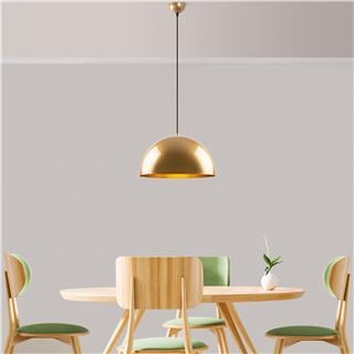 Metal Sıvama Tekli Sarkıt Parlak Gold Kure-40-Mr-722-1
