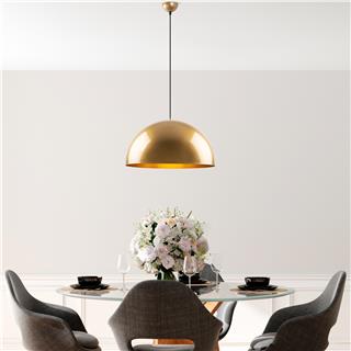 Metal Sıvama Tekli Sarkıt Parlak Gold Kure-50-Mr-723-1