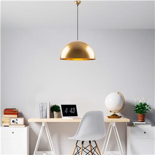 Metal Sıvama Tekli Sarkıt Parlak Gold Kure-50-Mr-723-1