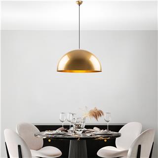 Metal Sıvama Tekli Sarkıt Parlak Gold Kure-60-Mr-724-1