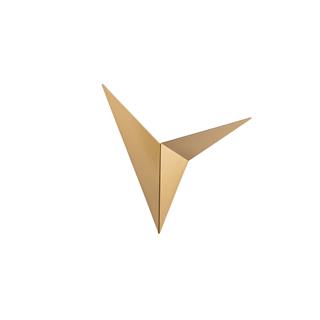 Rustik Kuş Figür Metal Tekli Duvar Aplik Parlak Gold, Ambiyans Aydınlatma KUS-NUW-3204