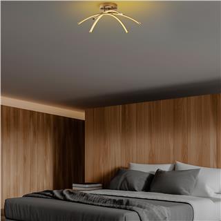 LedLi Avize Parlak Gold Ledbanana-13686