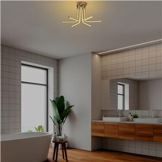 LedLi Avize Parlak Gold Leddaısy-13675