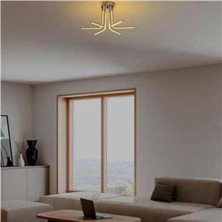 LedLi Avize Parlak Gold Leddaısy-13675
