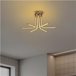 LedLi Avize Parlak Gold Leddaısy-13675