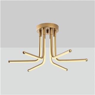 LedLi Avize Parlak Gold Leddaısy-13675