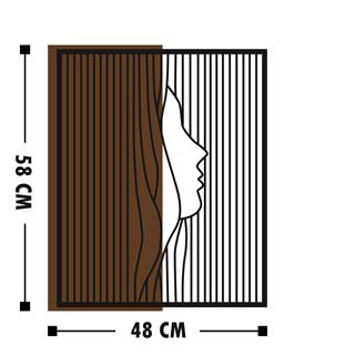 Metal Ahşap Duvar Panoları Ma-126