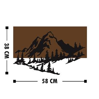 Metal Ahşap Duvar Panoları Ma-128