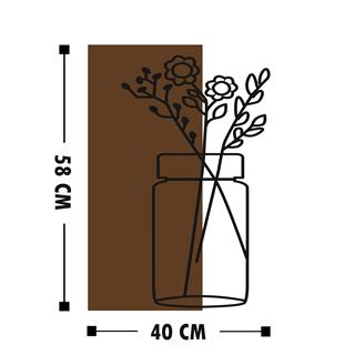 Metal Ahşap Duvar Panoları Ma-138