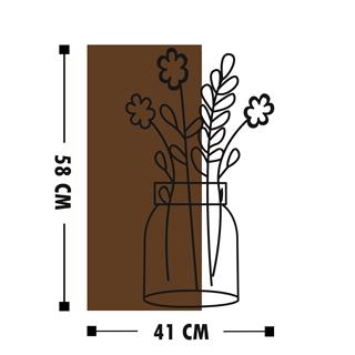 Metal Ahşap Duvar Panoları Ma-139