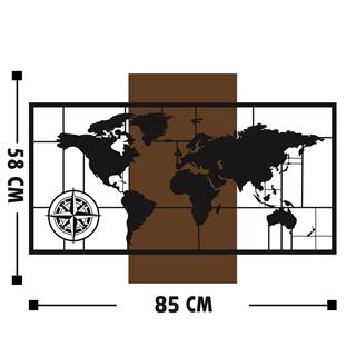Metal Ahşap Duvar Panoları Ma-146