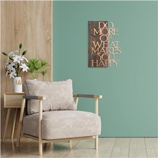 Ma-150-Copper Metal Ahşap Duvar Panoları Ma-150-B