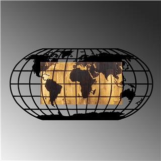 Metal Ahşap Duvar Panoları Ma-241