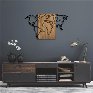 Metal Ahşap Duvar Panoları Ma-316