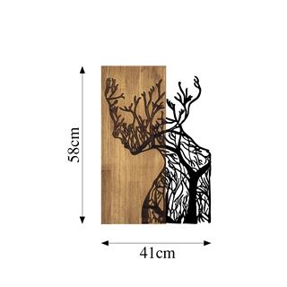 Metal Ahşap Duvar Panoları Ma-318