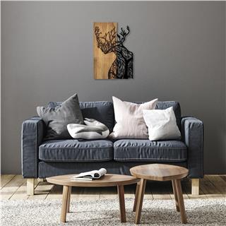 Metal Ahşap Duvar Panoları Ma-318