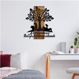 Metal Ahşap Duvar Panoları Ma-401