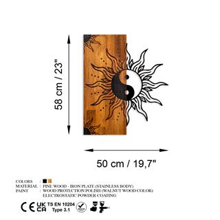 Metal Ahşap Duvar Panoları Ma-436