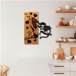 Metal Ahşap Duvar Panoları Ma-454