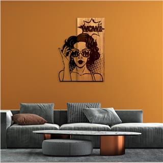 Metal Ahşap Duvar Panoları Ma-466