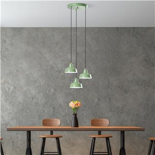Metal Sıvama 3Lü Tepsi Sarkıt Green Mematı-181Mıntgreen-3