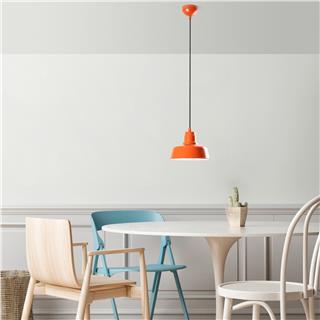 Metal Sıvama Tekli Sarkıt Pütürlü Siyah Mematı-181Orange-1