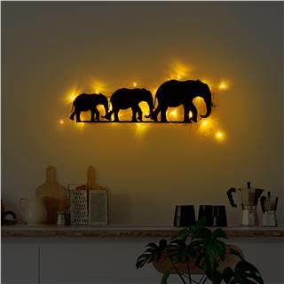 Duvar Aydınlatması Pütürlü Siyah Metal-070-Led