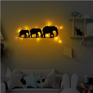 Duvar Aydınlatması Pütürlü Siyah Metal-070-Led