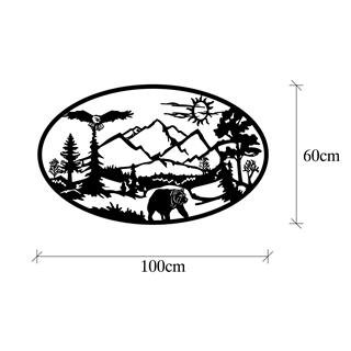 Metal Duvar Dekorları Model-025