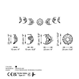 Metal Duvar Dekorları Model-1022