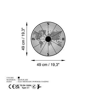 Metal Duvar Dekorları Model-1033