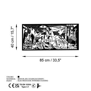 Metal Duvar Dekorları Model-1035