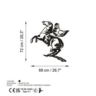 Metal Duvar Dekorları Model-1093