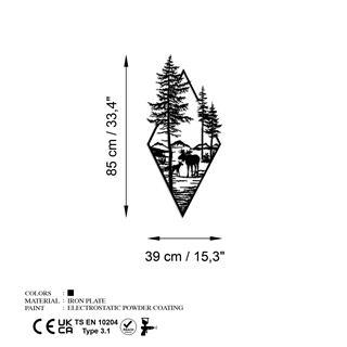 Metal Duvar Dekorları Model-1096