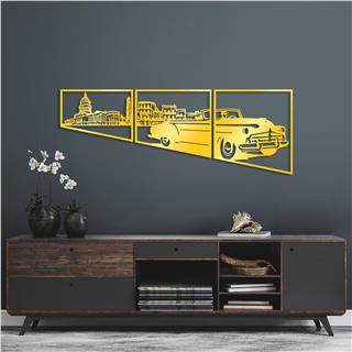 Metal Duvar Dekorları Model-1193-A