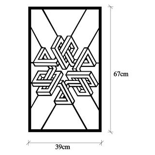 Metal Duvar Dekorları Model-180