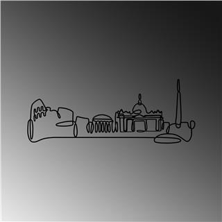 Metal Duvar Dekorları Model-243
