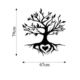 Metal Duvar Dekorları Model-338