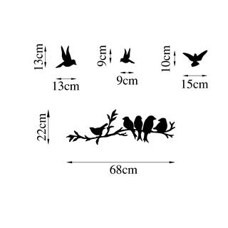 Metal Duvar Dekorları Model-405
