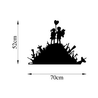 Metal Duvar Dekorları Model-420