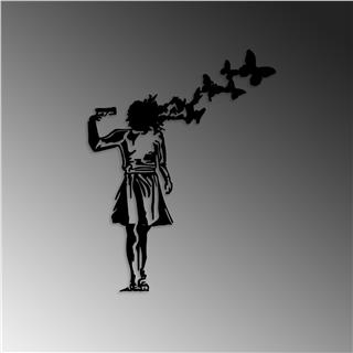Metal Duvar Dekorları Model-428