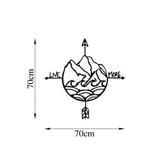 Metal Duvar Dekorları Model-448