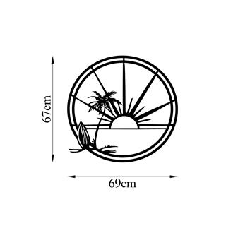 Metal Duvar Dekorları Model-466