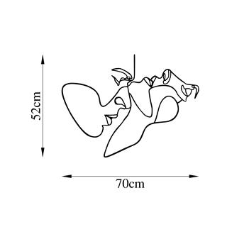 Metal Duvar Dekorları Model-490