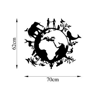 Metal Duvar Dekorları Model-506