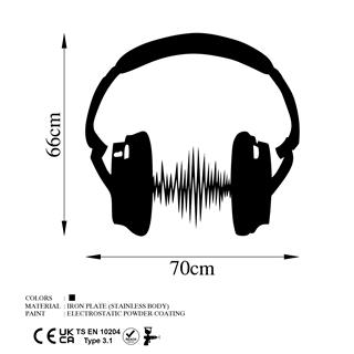 Metal Duvar Dekorları Model-536