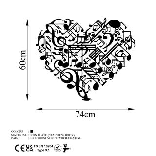 Metal Duvar Dekorları Model-538