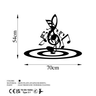 Metal Duvar Dekorları Model-548